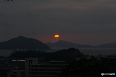 夕闇の陽