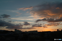 夏の夕暮れ