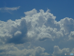 夏、雲、