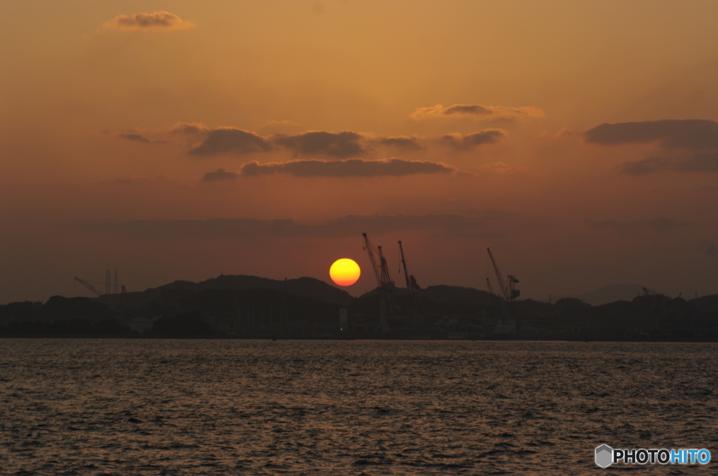 門司港の夕暮れ