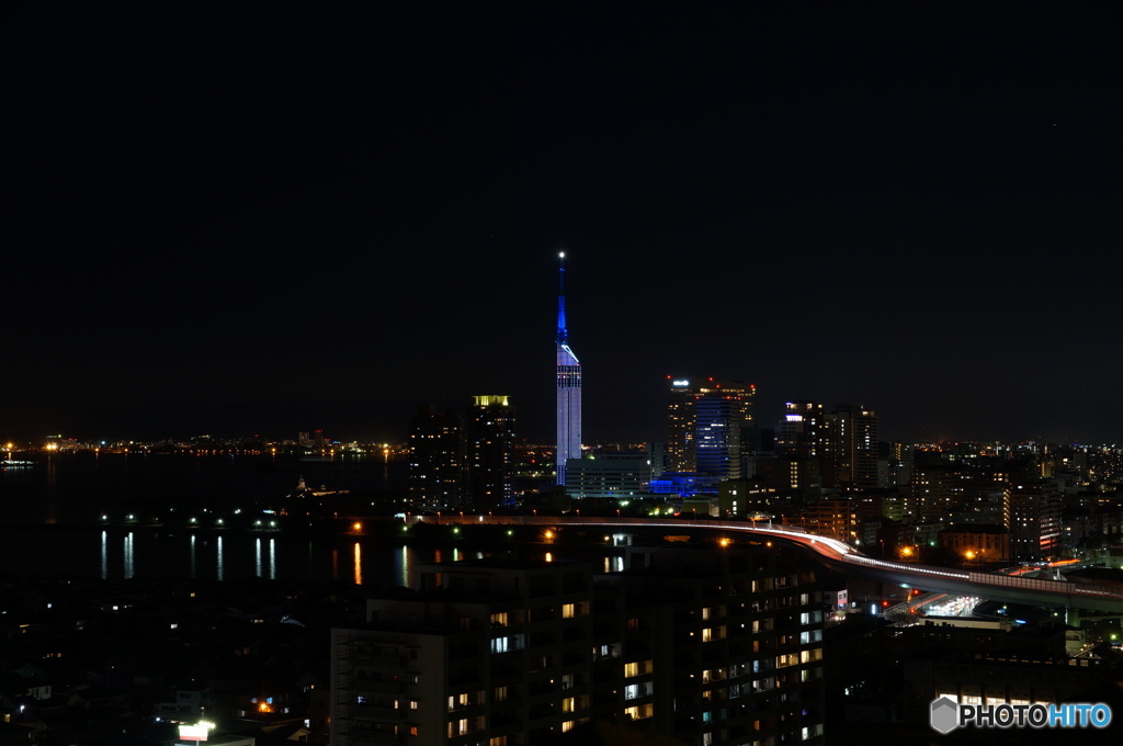 福岡タワー夜景