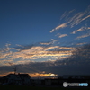 夕刻の空