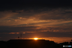 夕暮れ