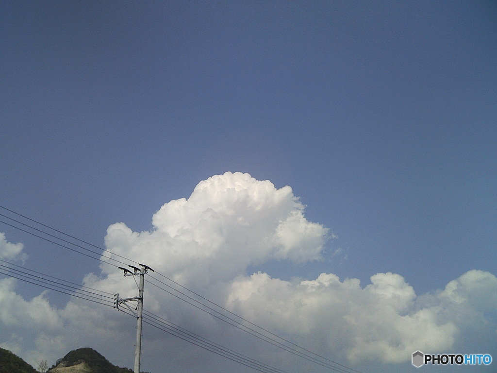 春の夏空