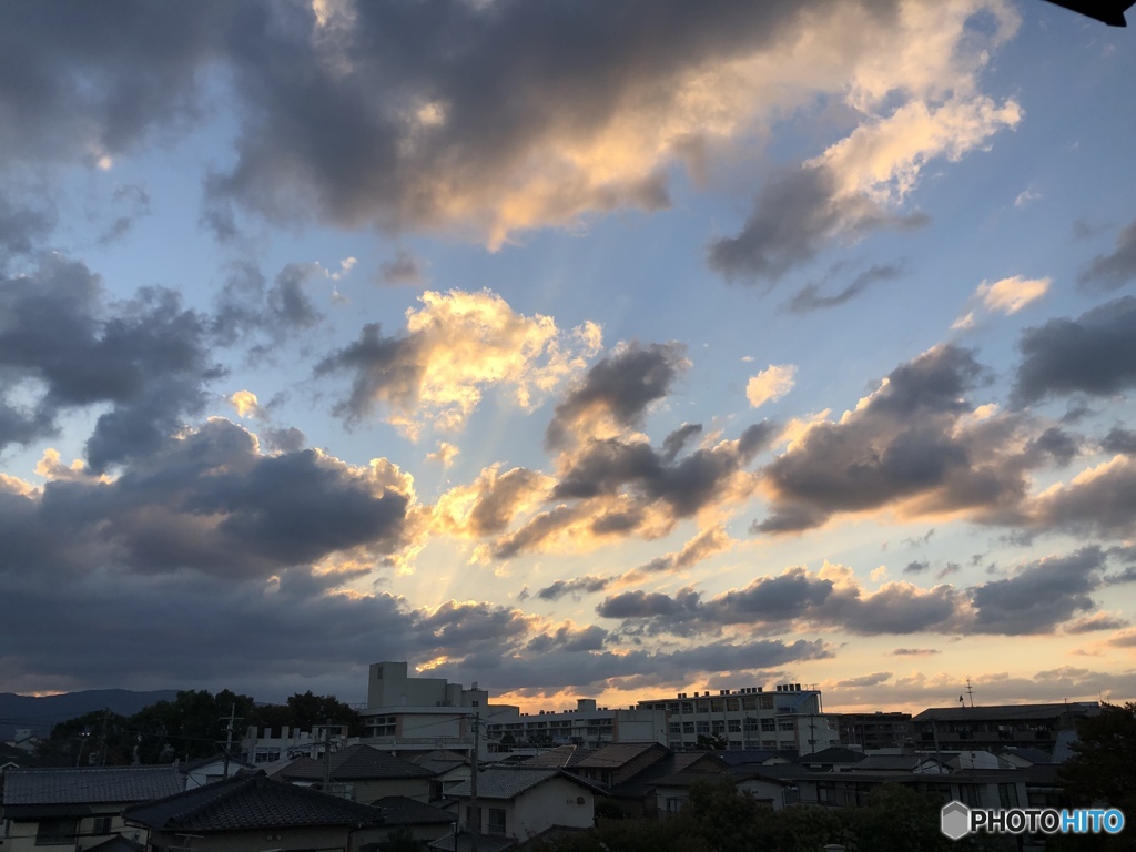 夕暮れ