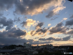 夕暮れ