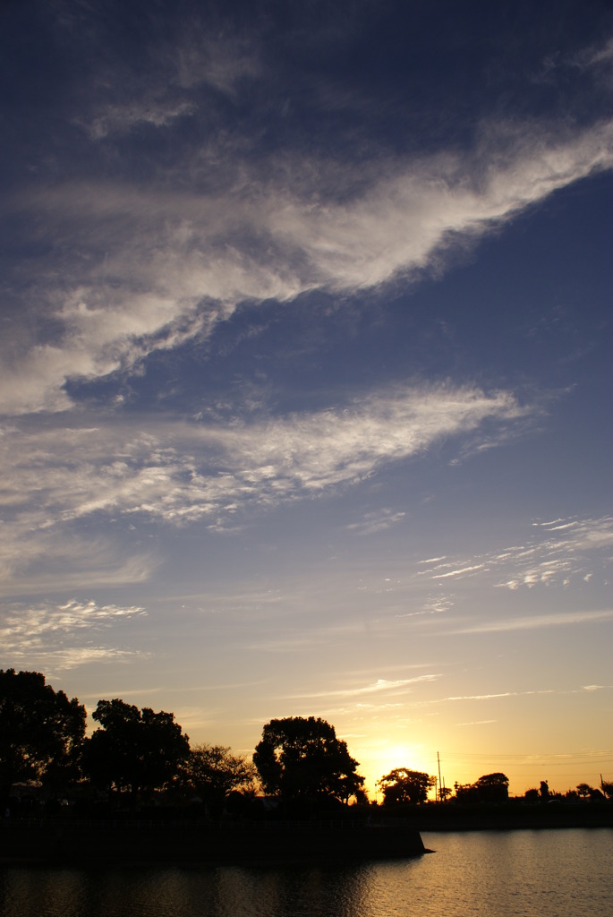 夕暮れ時