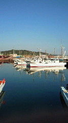 角島の港