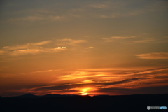 溶け行く太陽