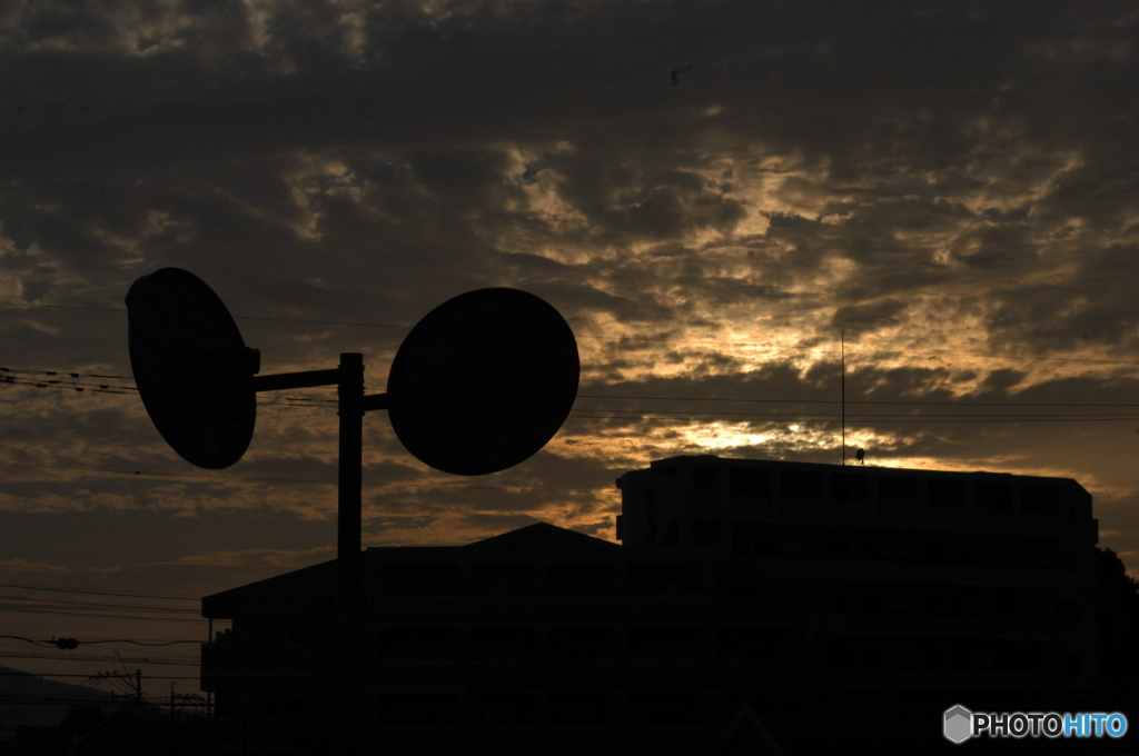 夕暮れ