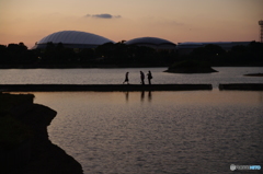 行き交う情景