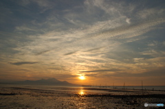 住吉海岸公園にて