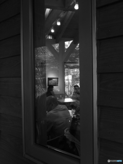 cafe window