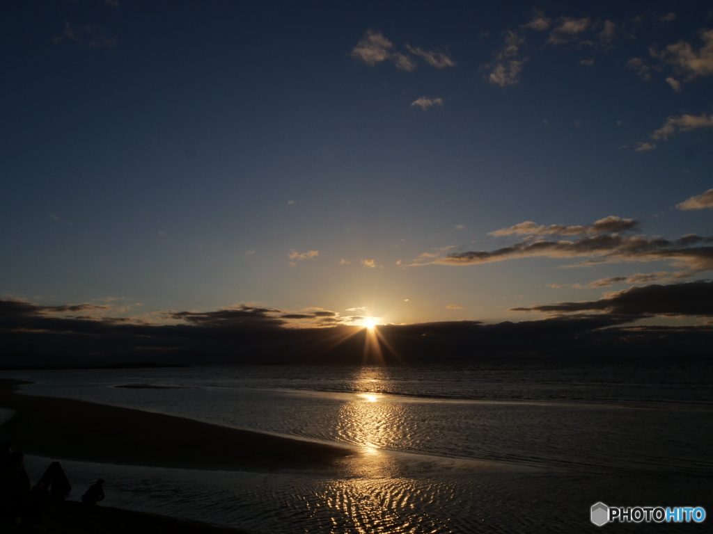 夕暮れにて