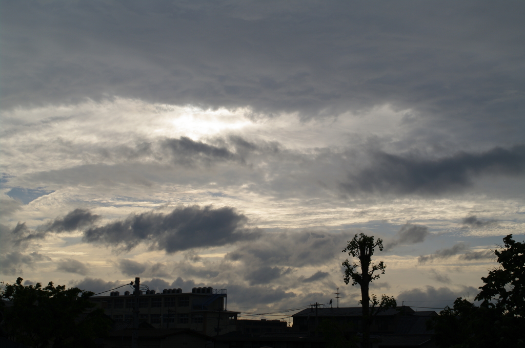 雨上がりの空