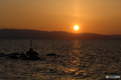 夕暮れ