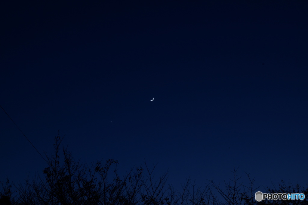 三日月の夜