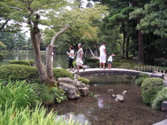 金沢追憶　兼六園虹橋