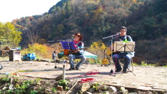 山の中のコンサート