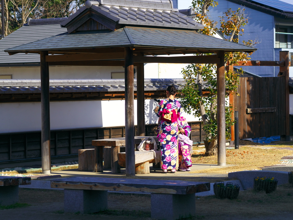 犬山城下町