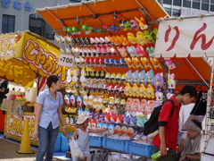 祭りの屋台