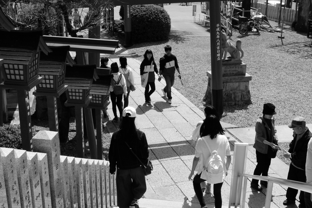 神社入口