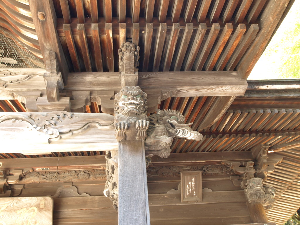 内々神社彫り物