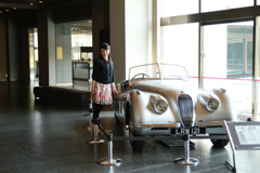 春を待つ、名車とともに