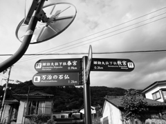 諏訪　標識