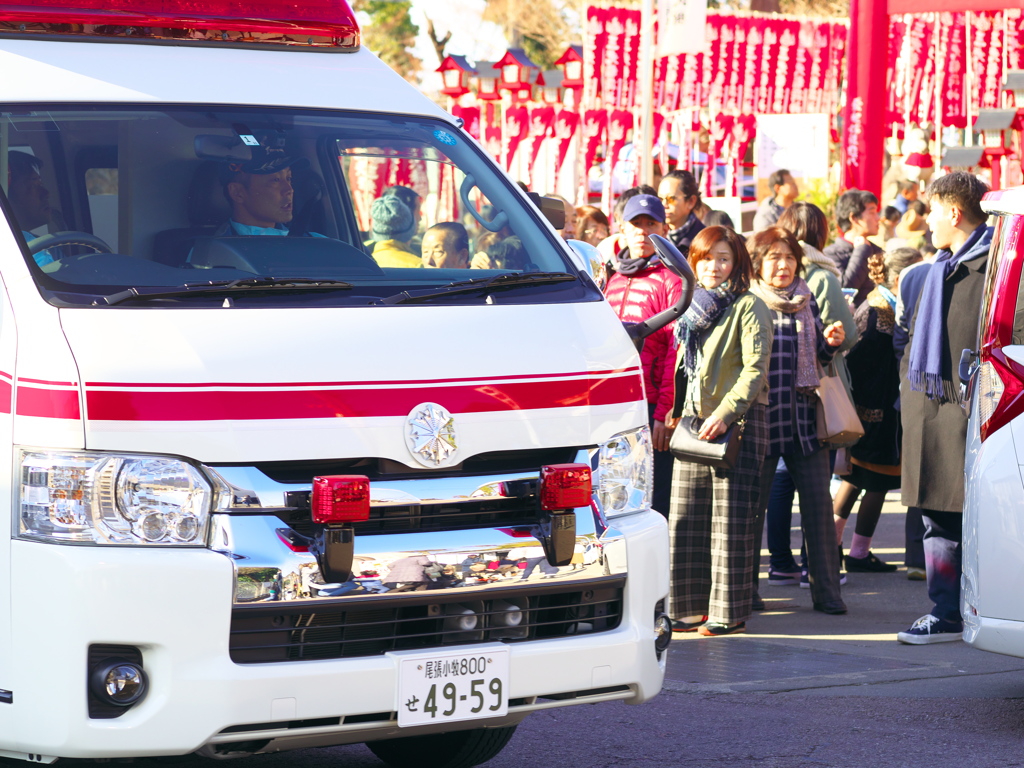 救急車も来た正月