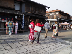 犬山城下町