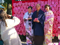 幸せそうなお父さん