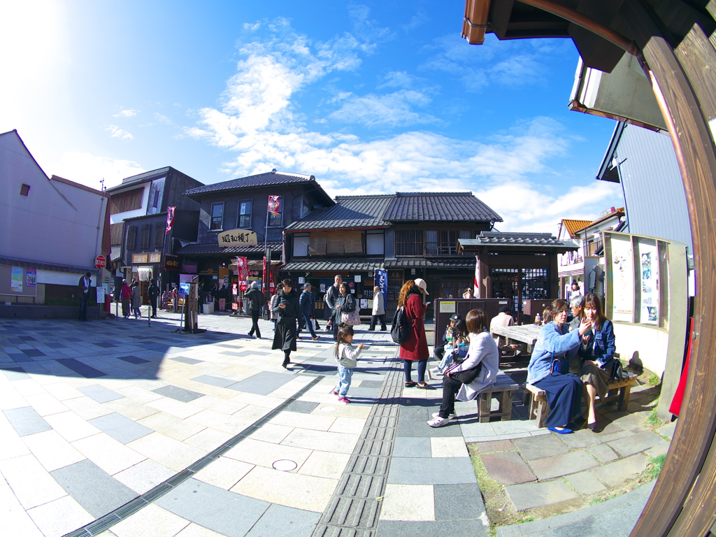 犬山城下町