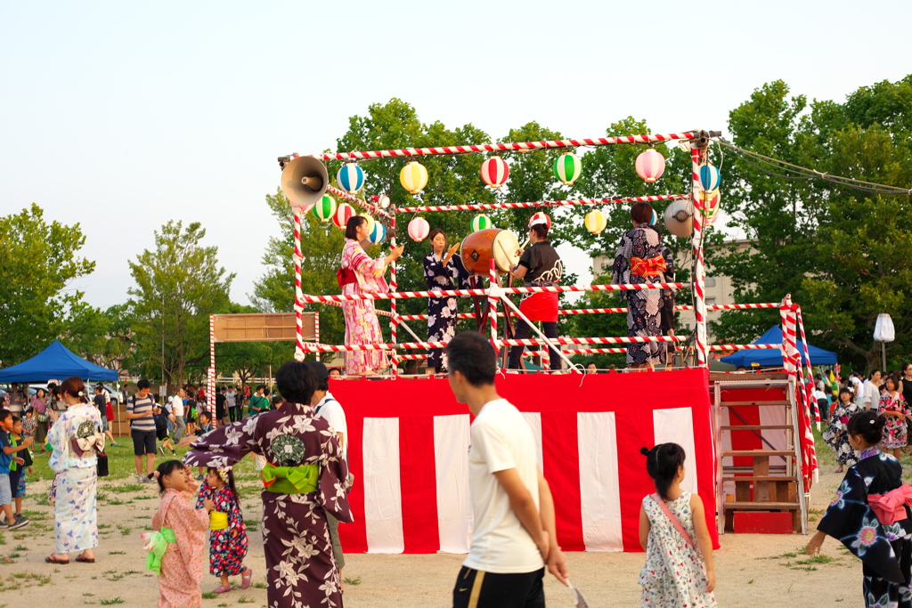 我が街の盆踊り