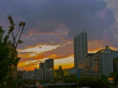 Sunset at Ochanomizu