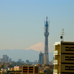 富士山とのご対面