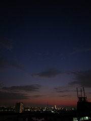 夕焼けとお似合い