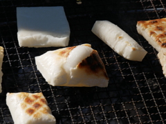炭焼きのお餅