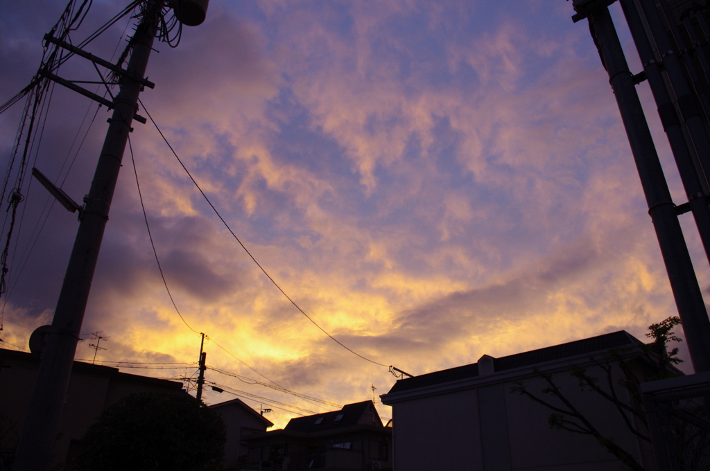 五角形の空