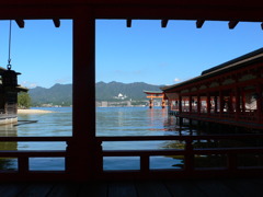 晴れの厳島神社