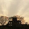 原爆ドーム夕