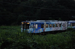 のと鉄道　いろはの電車