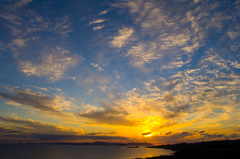 隠岐の夕焼け