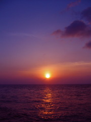 夕暮れ