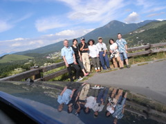 逆さ婦爺（高原の絶景）