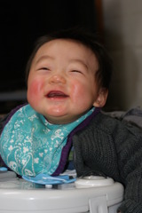 笑顔全開！
