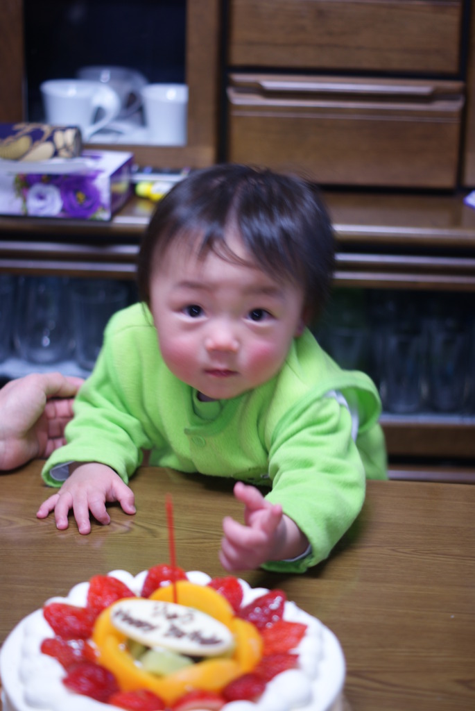 ぼく、１さい