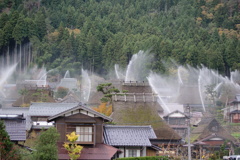 一斉放水