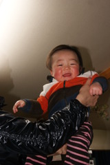 キャー！高ーい。