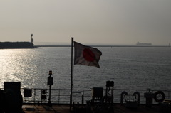フェリーで鹿児島へ行きました